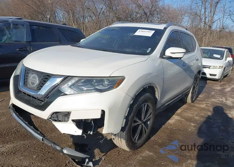 2017 Nissan Rogue Sl z USA, uszkodzony, nr VIN JN8AT2MV3HW281981